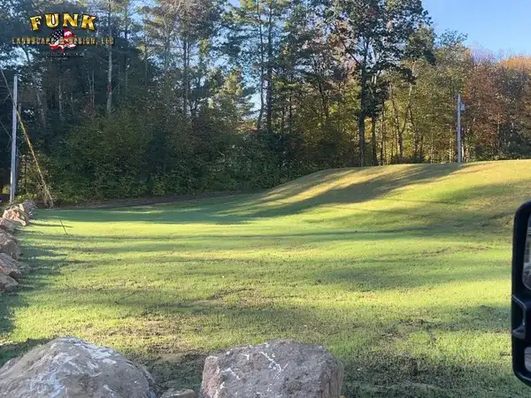 Landscape Installation in Worcester County, MA by Funk Landscape & Design