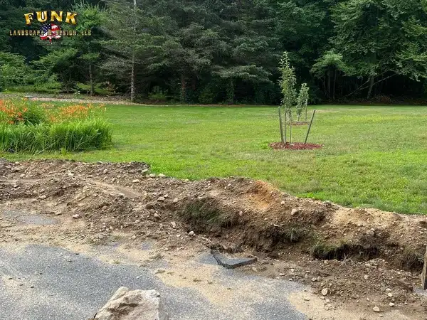 Landscape Installation in Worcester County, MA by Funk Landscape & Design